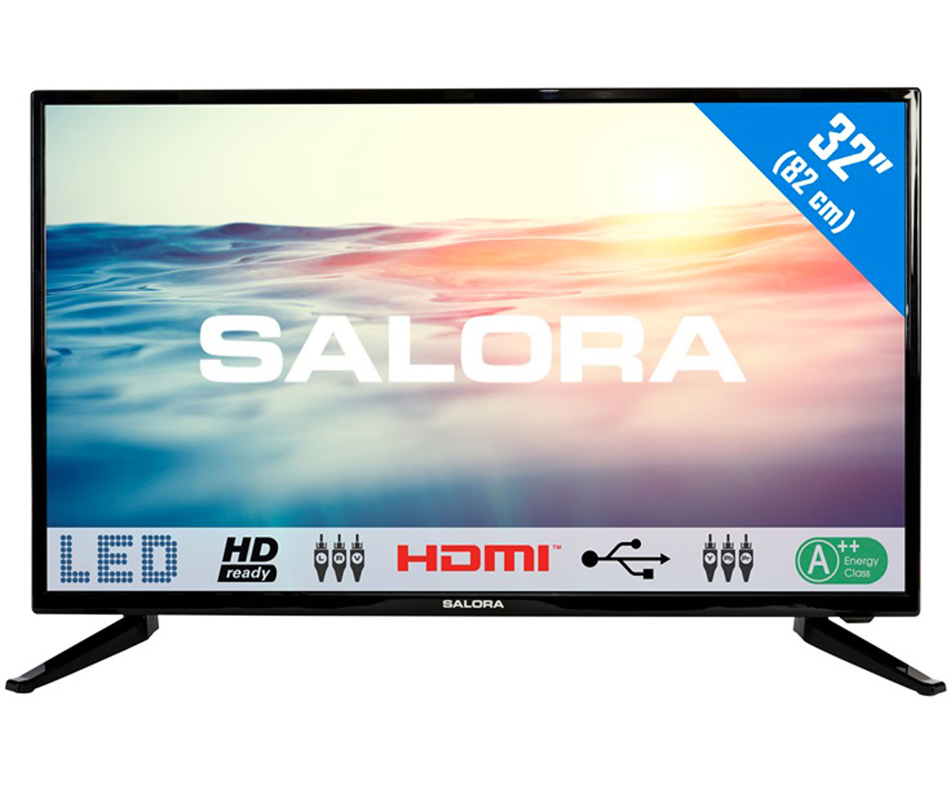 Mevrouw Whitney presentatie Salora 32LED1600 Tvs – Zwart | Grote tv kopen